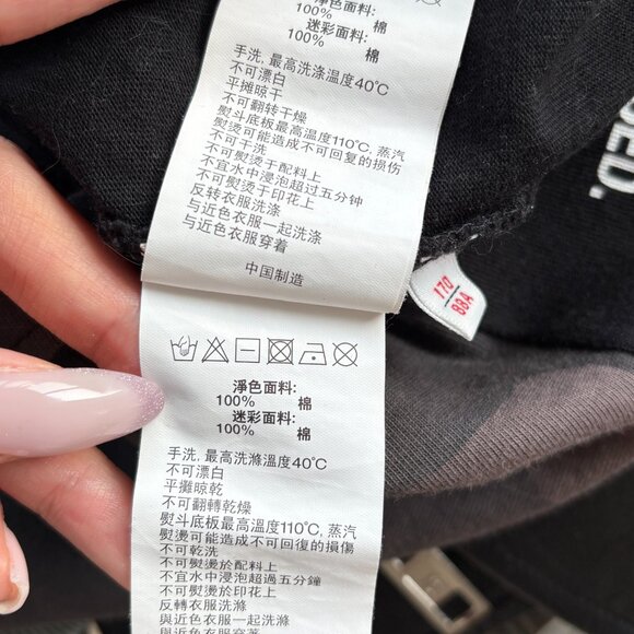 AAPE by Bape black/grey camo graphic t-shirt (oversized fit) - Picture 8 of 9